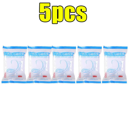 Disposable Waterproof Toilet Seat Covers – Non-Woven Fabric Seat Protectors for Travel, Hotels, Hospitals & Public Restrooms
