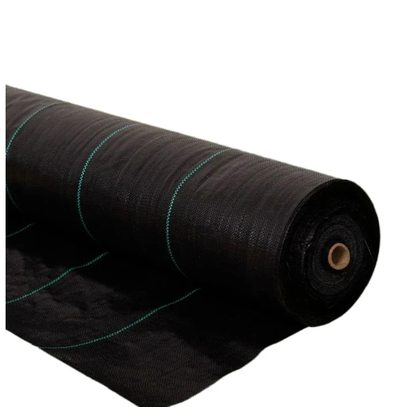 Heavy-Duty Garden Weed Barrier Fabric – Polypropylene Landscape Mat for Road & Gardening Ground Protection