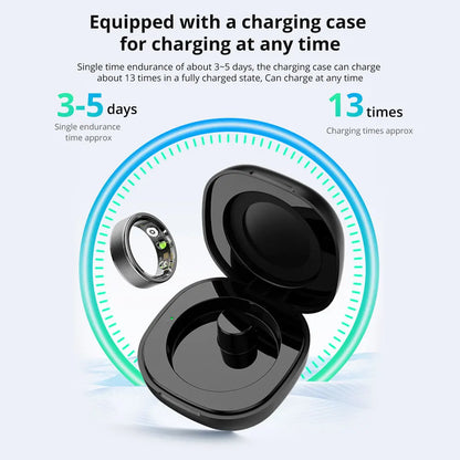 COLMI R03 Smart Ring for Men and Women - 39-Day Battery Life, Health Monitor, IP68 & 5ATM Waterproof, Multi-Sport Mode