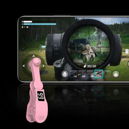Digital Auto Screen Clicker for Smartphones – Touch Control Gadget for Apps, Video Live Streaming & Games with Tripod Support