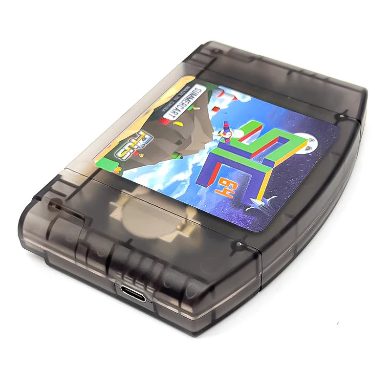 SummerCart 64 – 800 in 1 Open Source N64 Game Cartridge + Free 16GB Card | Compatible with 64DD & Nintendo 64