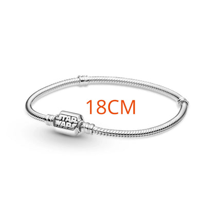 Fall New 925 Silver Plated MINISO Marvel Star Wars Rescuers Pendant Charm – Fits Original Pandora Bracelet, DIY Jewelry for Women