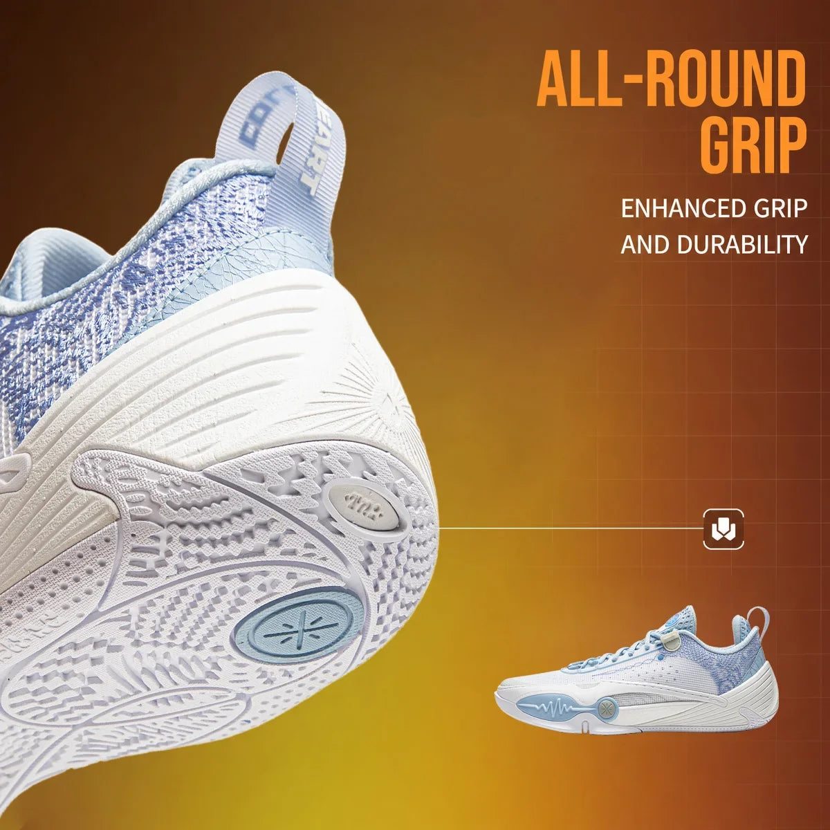 Li-Ning Wade All City 14 Basketball Shoes - Professional Sneakers with Super Boom Cushioning and Stable Support