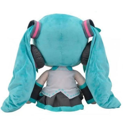 32cm Kawaii Hatsune Miku Plush Doll – Anime Bow Miku Plush Pillow, Sofa Ornament, Room Decoration, Birthday Gift
