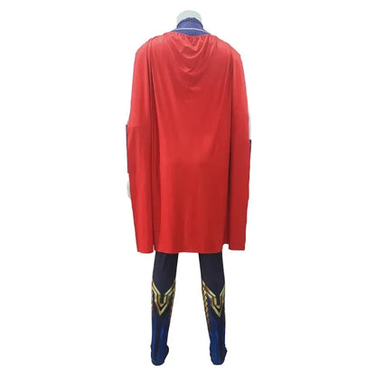 Thor: Love and Thunder Costume – Adult & Kids Fantasia Halloween Anime Superhero Jumpsuit with Cape for Birthday & Party