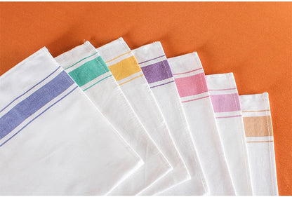 European Cotton Kitchen Towel Placemat — Thickened Cup Cloth Mat for Restaurant & Home