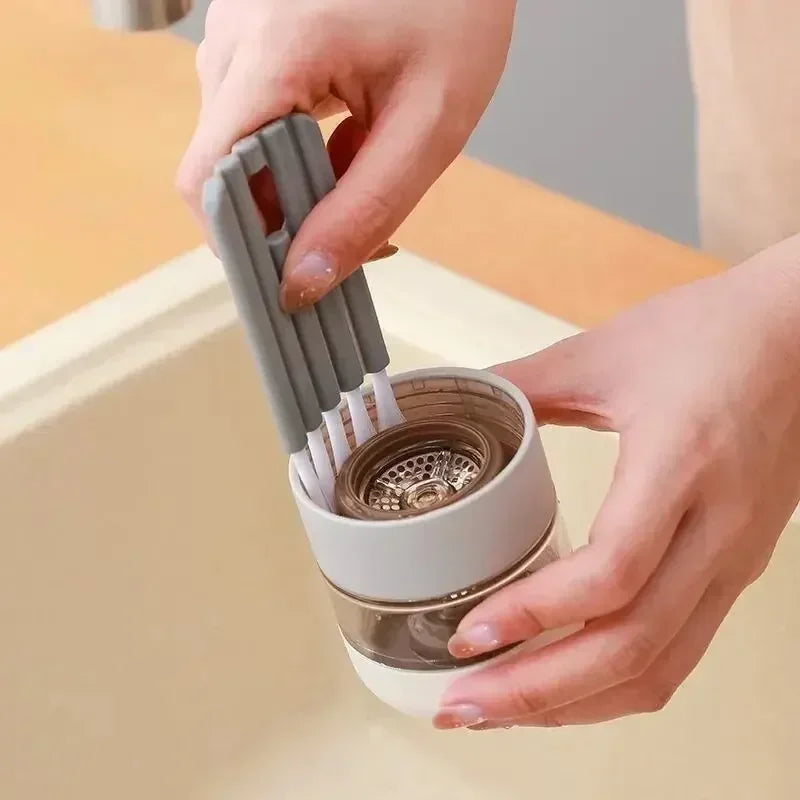 Multi-Functional Phone Cleaning Brush - Flexible Dust Removal Tool for Earphones, Keyboard & Device Slots