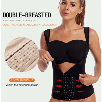 Waist Corset Postpartum Shapewear – Slimming Tummy Trainer, Flat Belly Waist Trainer & Body Shaper for Women