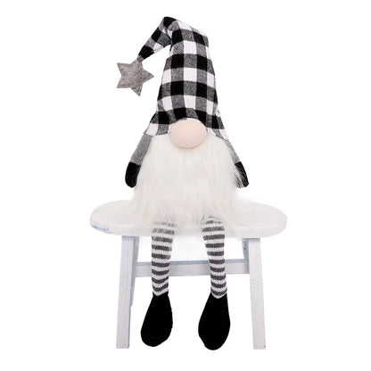 20/30cm LED Faceless Elf Gnome Doll — Christmas & New Year Light-Up Decoration for Home, Kids Gift 2025