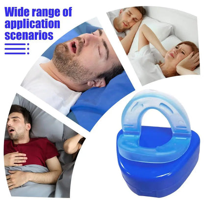 Gum Shield Anti-Snoring Mouthpiece – Snore Stopper Device for Better Breathing & Snoring Relief