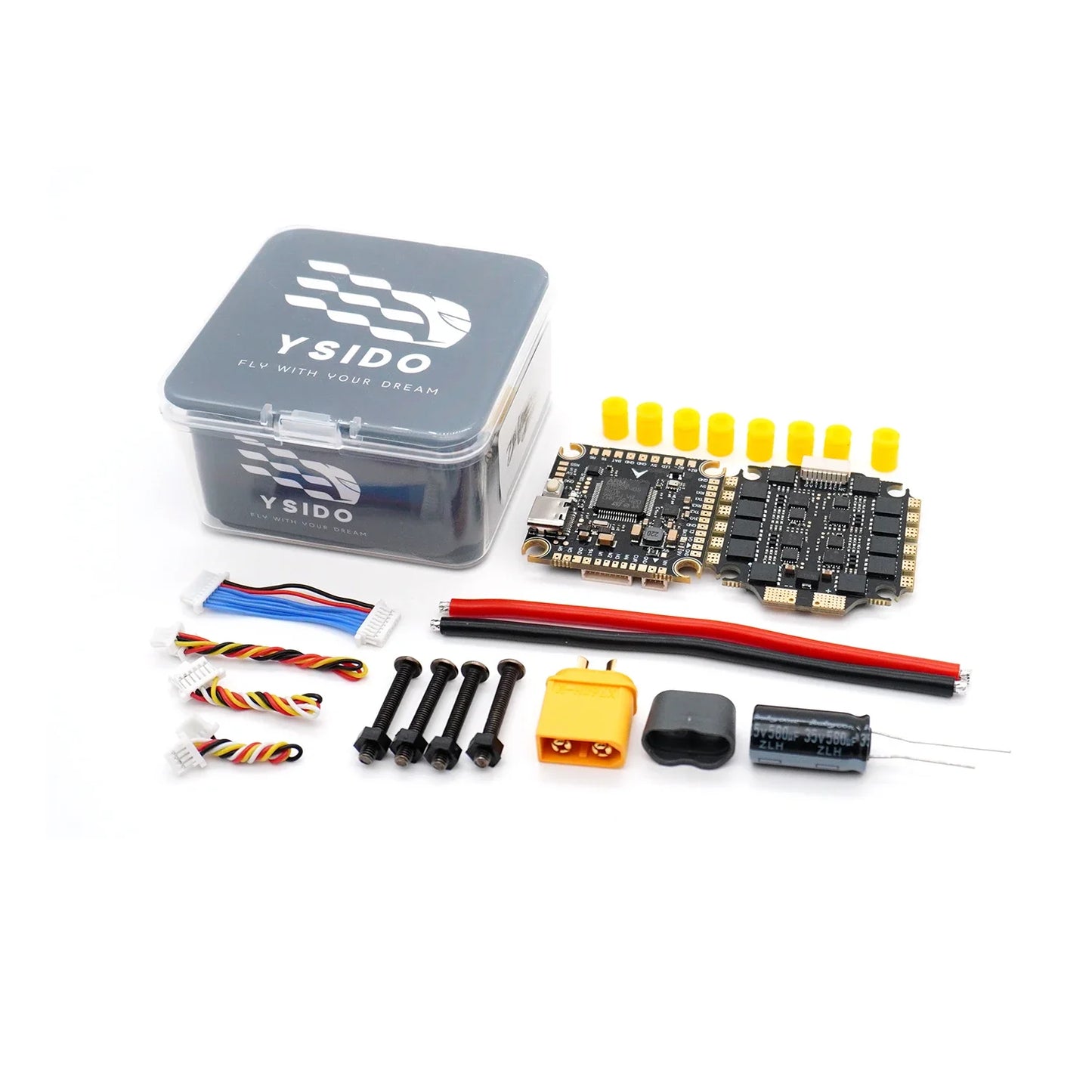 F405 V3 & F722 Flight Controller Stack — BLS 4-in-1 60A/80A ESC 2-6S LiPo for FPV Racing Drone Quadcopter
