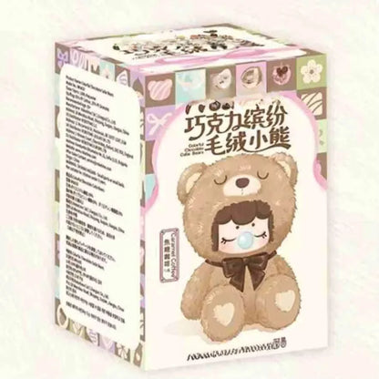 Hot Genuine Colorful Chocolate Cutie Bears Series Blind Box – Kawaii Doll Mystery Anime Figure for Kids & Festival Gifts