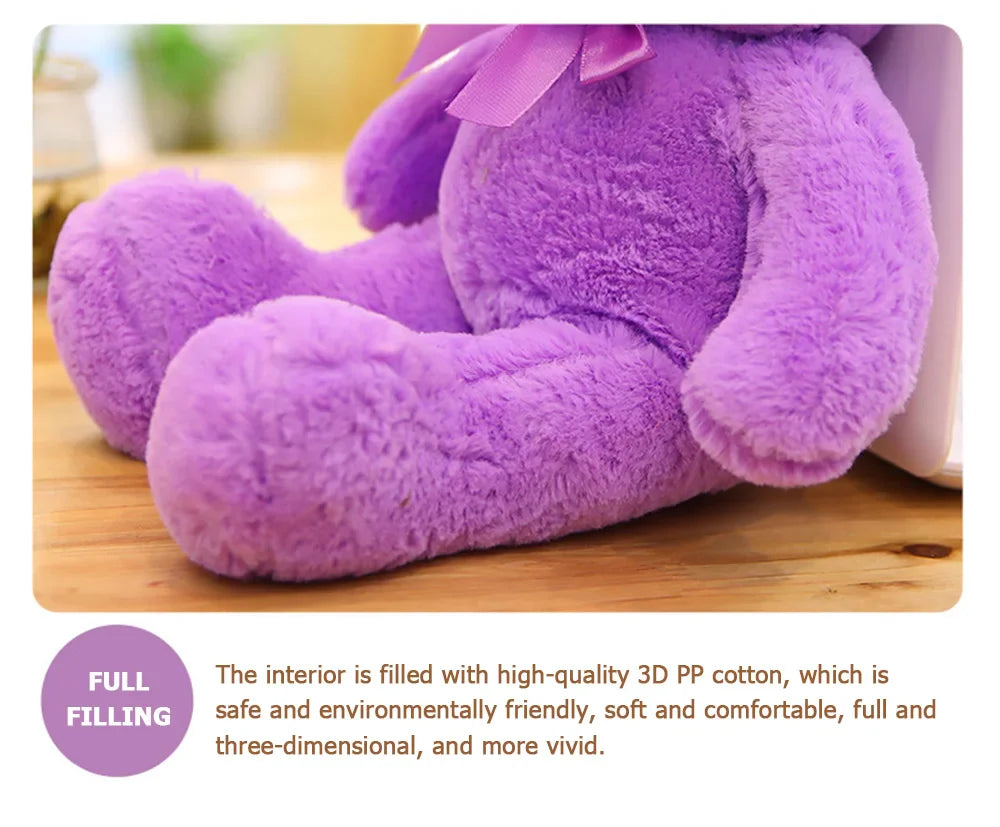 Cute Teddy Bear Plush Toy — Soft Stuffed Animal, Kawaii Cat & Baby Sleeping Plush for Kids, Girls, Home Decor & Gift