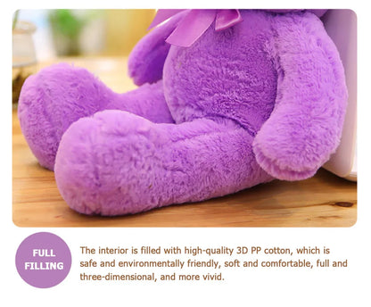 Cute Teddy Bear Plush Toy — Soft Stuffed Animal, Kawaii Cat & Baby Sleeping Plush for Kids, Girls, Home Decor & Gift