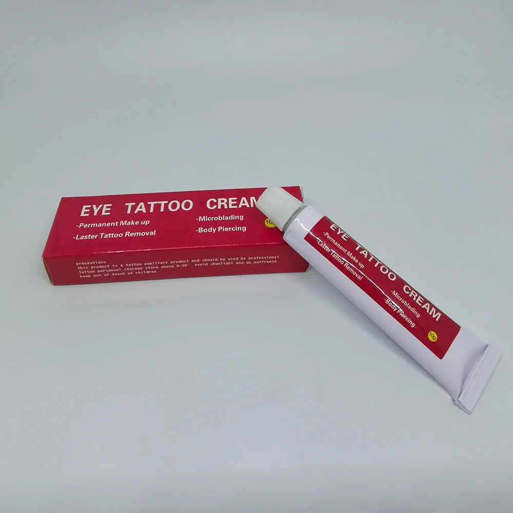 High-Quality EYE Tattoo Cream – 10g Pre-Permanent Makeup & Microblading Eyebrow/Lips Auxiliary Removal Cream