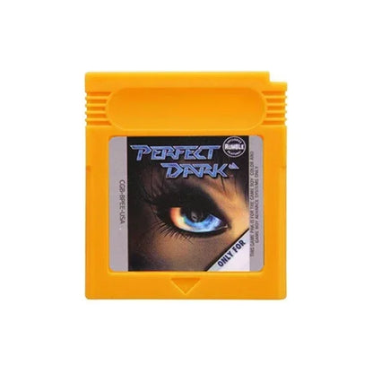 Perfect Dark GBC Game Cartridge (With Battery) — 8 Color Shells — USA Version — 16-Bit Game Card