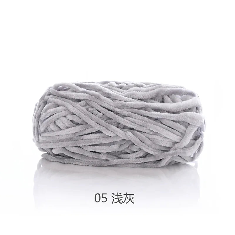 50g/Ball DIY Knitting Yarn – Soft Wool for Baby Scarf, Hat, Chunky Crochet Thread
