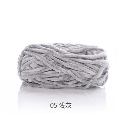 50g/Ball DIY Knitting Yarn – Soft Wool for Baby Scarf, Hat, Chunky Crochet Thread