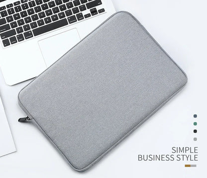 Waterproof Canvas Sleeve Bag for ZEUSLAP 16" Portable Monitor – Anti-Drop Flocking Zip Pouch Carry Case