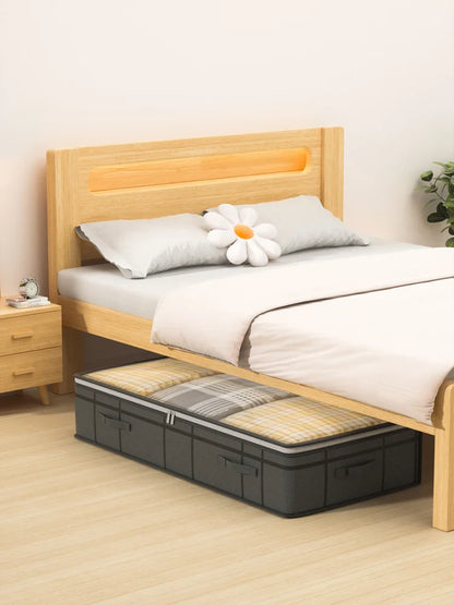Large Foldable Under-Bed Clothes Storage Bag | Quilts and Doggy Bag Organizer for Bedroom and Dorm