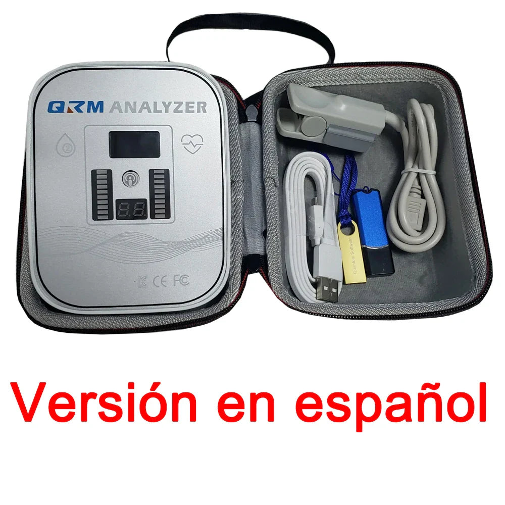 Quantum Resonance Magnetic Body Analyzer QA-36S with Hand Touch & 53 Sub-Health Test Reports - New Generation Set
