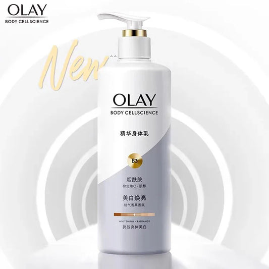 Olay Whitening & Moisturizing Body Cream – Vitamin C & B3 for Soft, Hydrated Skin (260/480ml)