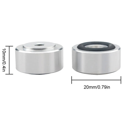 4/8Pcs HiFi Speaker Isolation Spikes – Aluminum Alloy Stand Feet Pads for Speakers & DAC