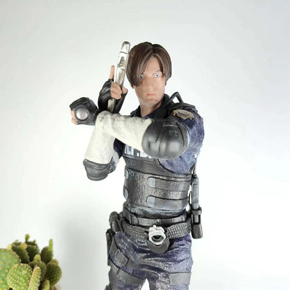 VALENTINE Jill & Leon Scott Kennedy 30cm Action Figure – Biohazard Evil Statue Collectible Toy