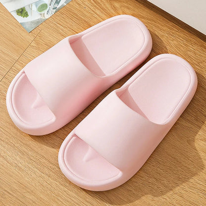 Lightweight Platform Slippers for Women – Super Soft Non-Slip Beach Flip Flops & Indoor Shower Slides for Couples Comfort
