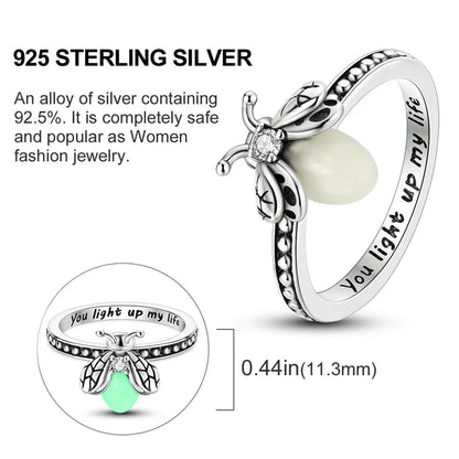 925 Sterling Silver Ring – Infinite Love Star & Moon Design for Women, Wedding Jewelry Gift