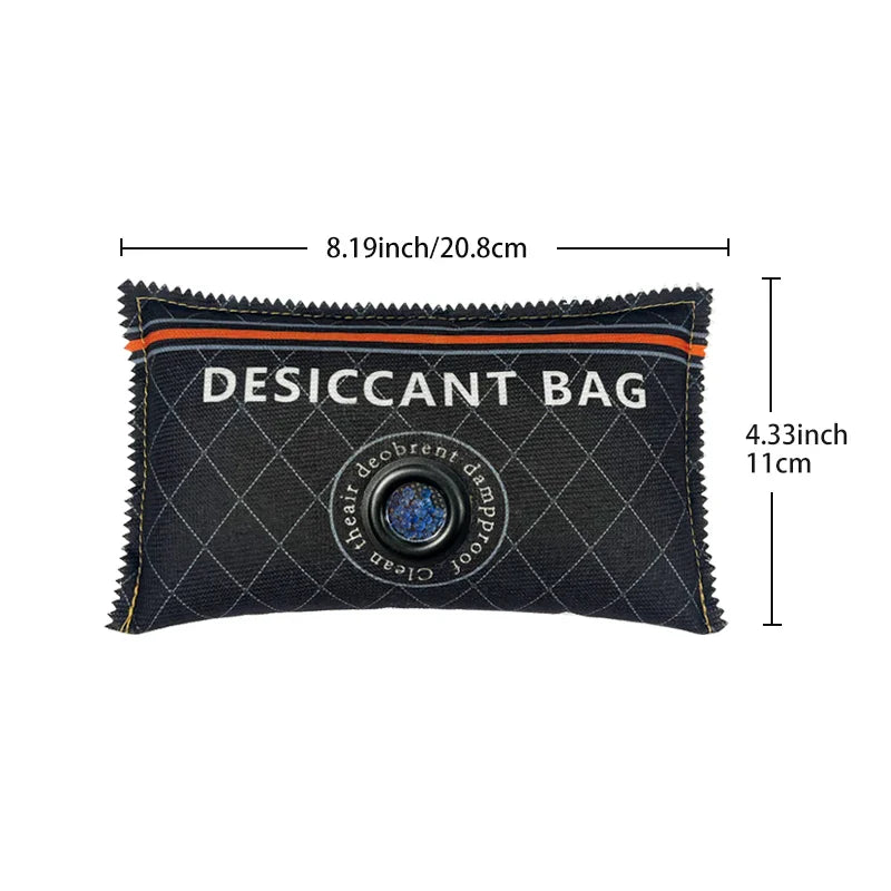 Car & Home Dehumidifier Bag – Reusable Silica Gel Moisture Absorber for Wardrobe, Shoes, Cabinets