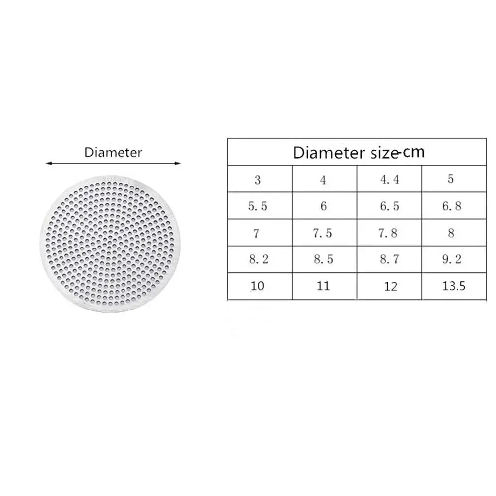 304 Stainless Steel Shower Drain Cover: Hair Filter Floor Drain Pad for Bathroom Accessories - Sink Strainer, Drains Cover