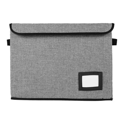 Foldable Clothing Storage Box with Lid – Washable Multi-Purpose Organizer Bin with Handle for Home, Office & Comic Book Storage