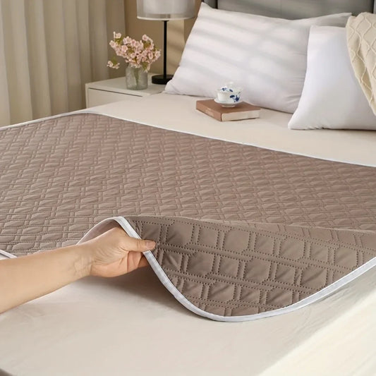Breathable Waterproof Urine Mattress – Washable Cotton Bed Cushion for Nursing & Diaper Care, Extra Large Size
