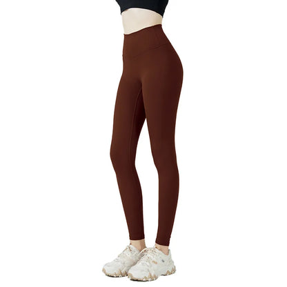 Women’s High Waist Seamless Yoga Leggings — Fitness Gym Jogging Quick Dry Push Up Slim Pants