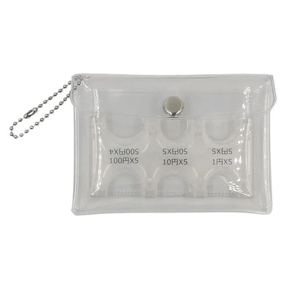 Coin Dispenser Wallet Organizer – Mini Japan Coin Holder for Car, Coin Changer & Storage Purse