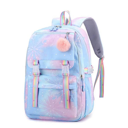 New Barbie Kids School Backpack – Canvas Travel & Laptop Bag for Boys, Girls & Teenagers