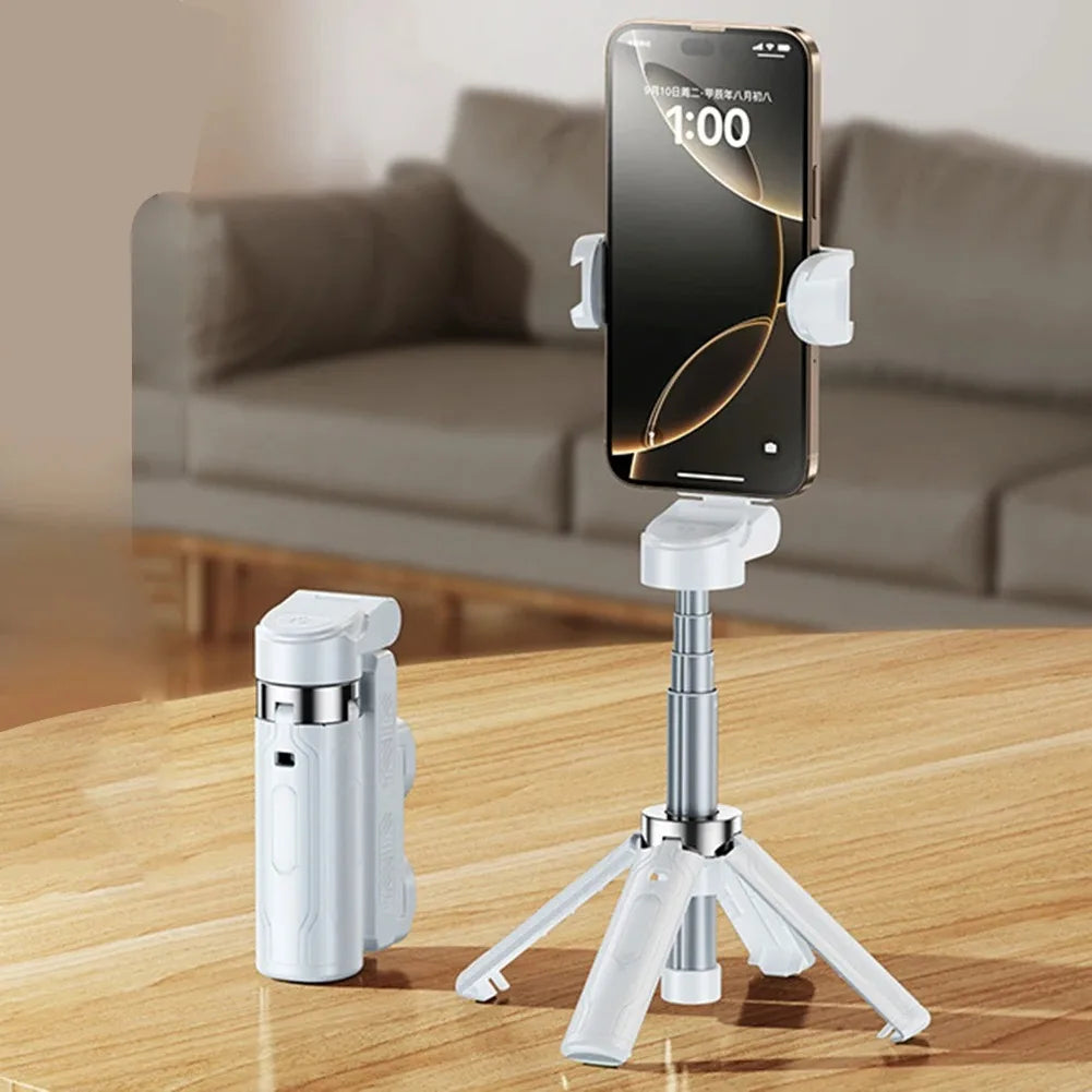 Super Mini Selfie Stick – Portable Phone Holder with Bluetooth Remote for Live Broadcast & Shooting