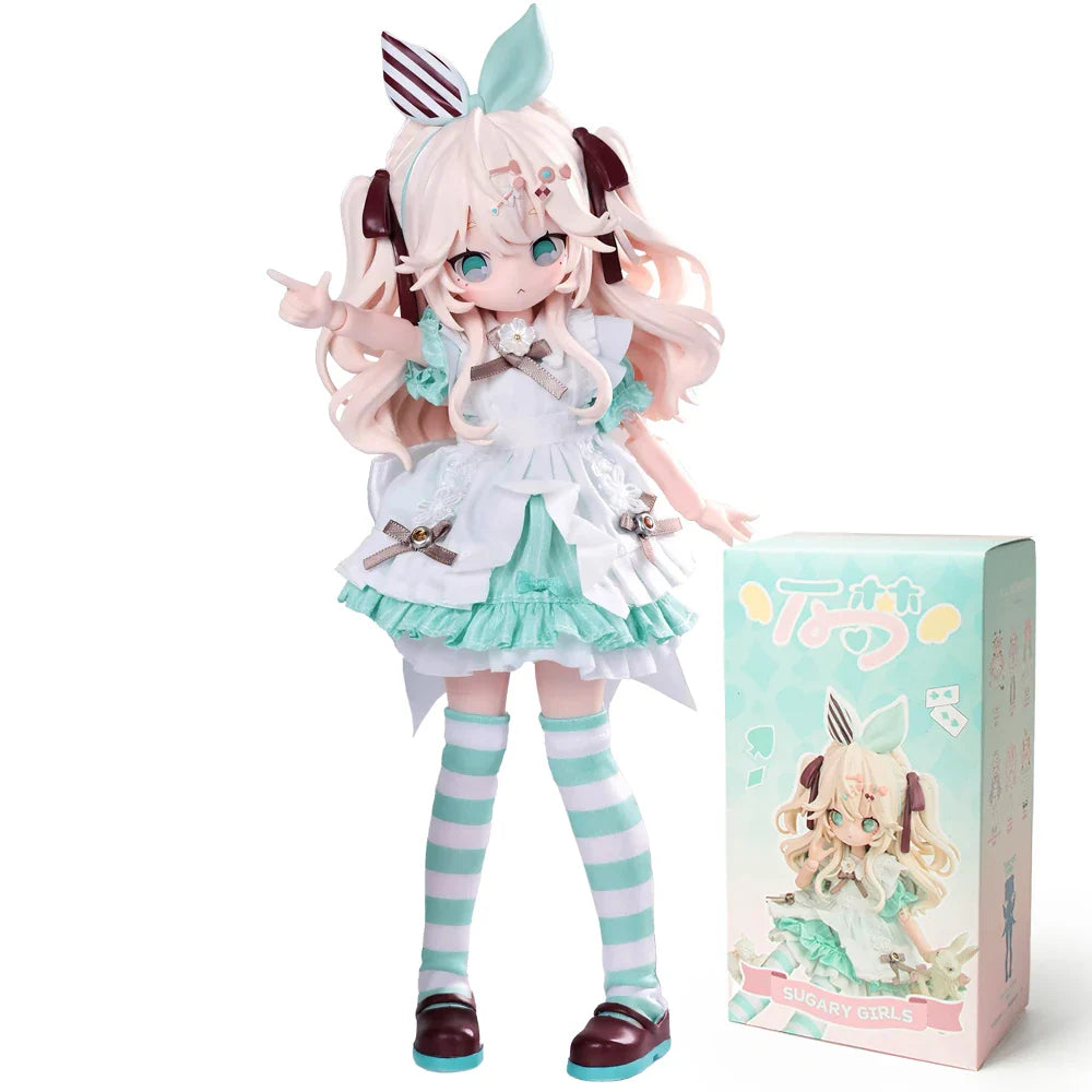 Wanmeng Sugary Girls 1/8Mjd Blind Box – Movable Doll Action Figure Collectible Toy Gift