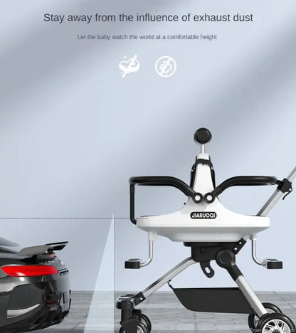 Lightweight Double Stroller with Canopy — Twin Umbrella Stroller for Infants & Toddlers, Compact Foldable Aluminum Frame