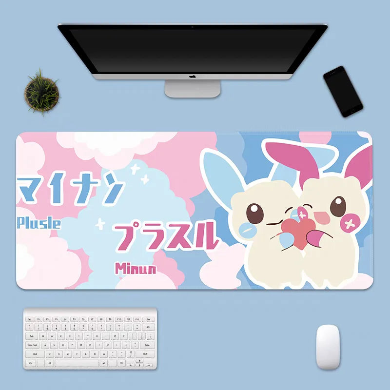 Cute Pokémon Anime Mouse Pad – Kawaii Gaming Mousepad for Laptop & Computer, Office Accessories Mouse Mat