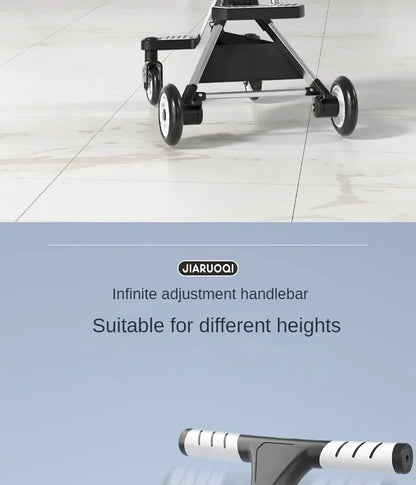 Lightweight Double Stroller with Canopy — Twin Umbrella Stroller for Infants & Toddlers, Compact Foldable Aluminum Frame