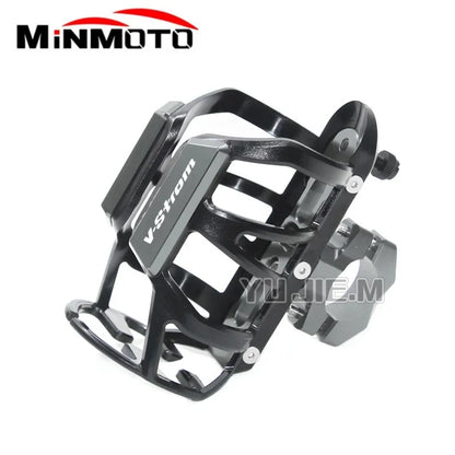 Motorcycle Drink Cup Holder for V-Strom DL 250/650/800/1000/1050XT – Water Bottle Beverage Mount Accessory for Bikes