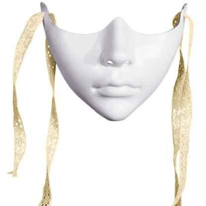 Adult Mechanical Half-Face Masquerade Mask — Cosplay & Halloween Dress-Up Prop for Men & Women Gift