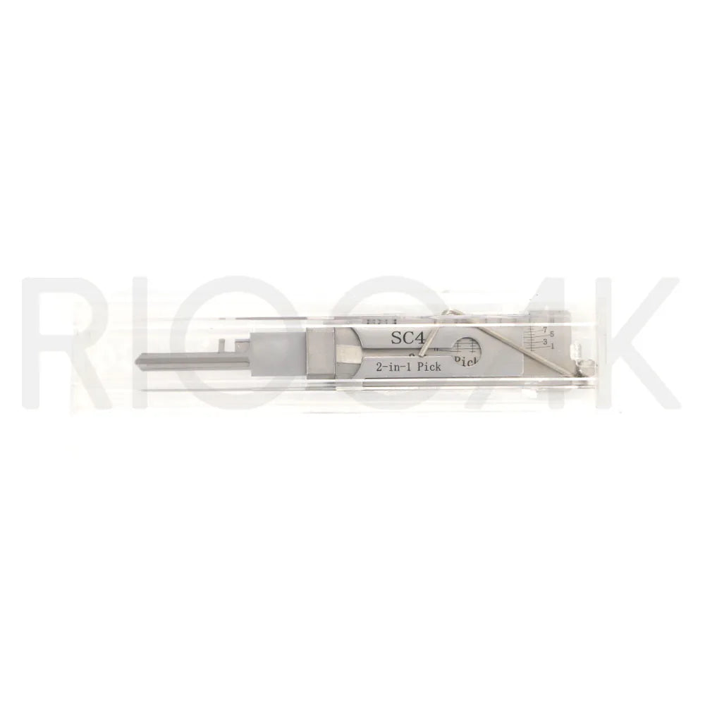 Lishi 2-in-1 Locksmith Tool — SS001, SS002, SS002R Pro, R52, KW1, KW5, SC1, SC4, SC20, M1/MS2, AM5, TE2 for Home & Civil Door Locks