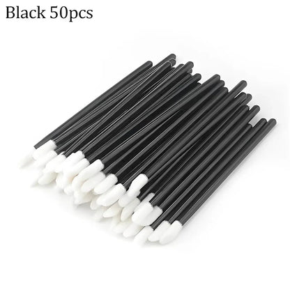 50PCS Reusable Eyelash Brushes – Mascara Wands Spoolers for False Lashes & Eyelash Extensions