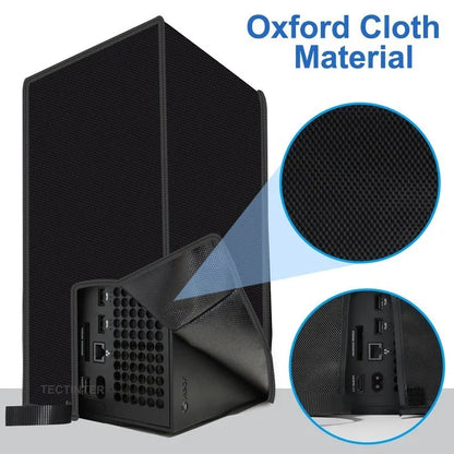 Xbox Series X Dust Cover & Vertical Case – Anti-Scratch, Dustproof Console Sleeve