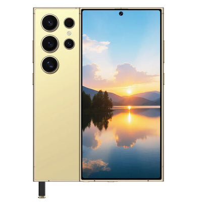 S25 Pro Android Smartphone – 6.8" Display, 8GB RAM + 256GB ROM, Dual SIM, 24MP+48MP Camera, 6000mAh Battery, Google Play Support