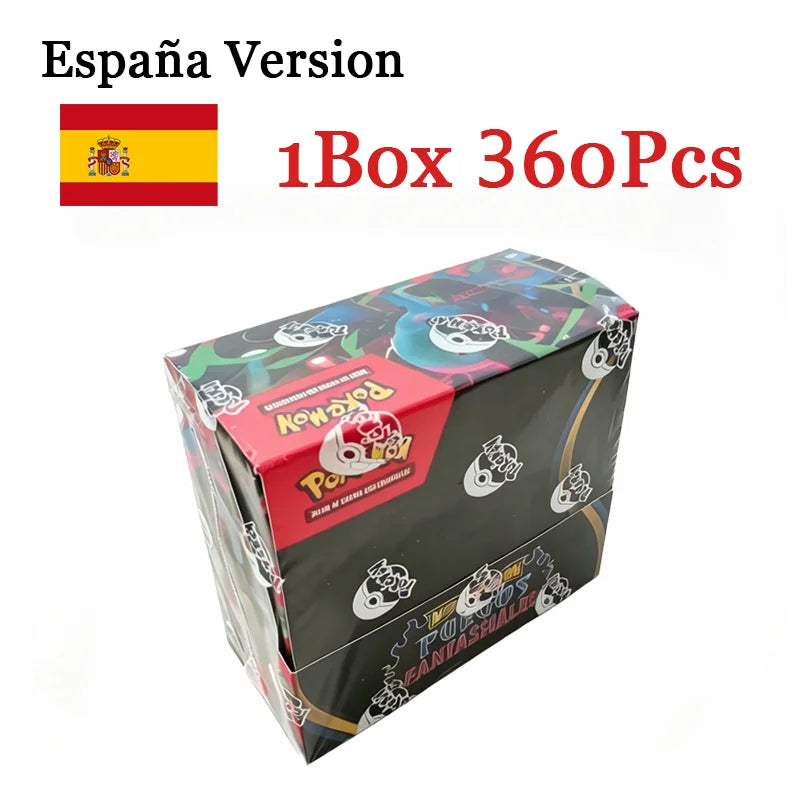 360PCS Pokémon Trading Card Game Booster Set – Prismatic Evolutions Scarlet & Violet English Battle Cards Collection Gift Pack