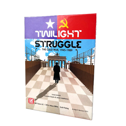 Twilight Struggle Cold War Strategy Board Game – 2 Player Epic Historical Simulation Game for Adults & Advanced Gamers